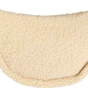 Bear GRS recycled sherpa crossbody bag 3L