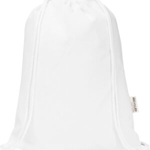 Peru Blend 180 g/m² GRS recycled drawstring bag 5L