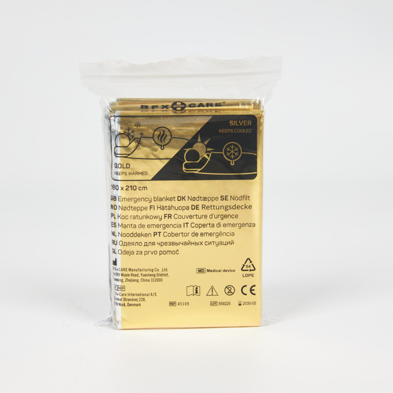 Frederik 2-function emergency blanket