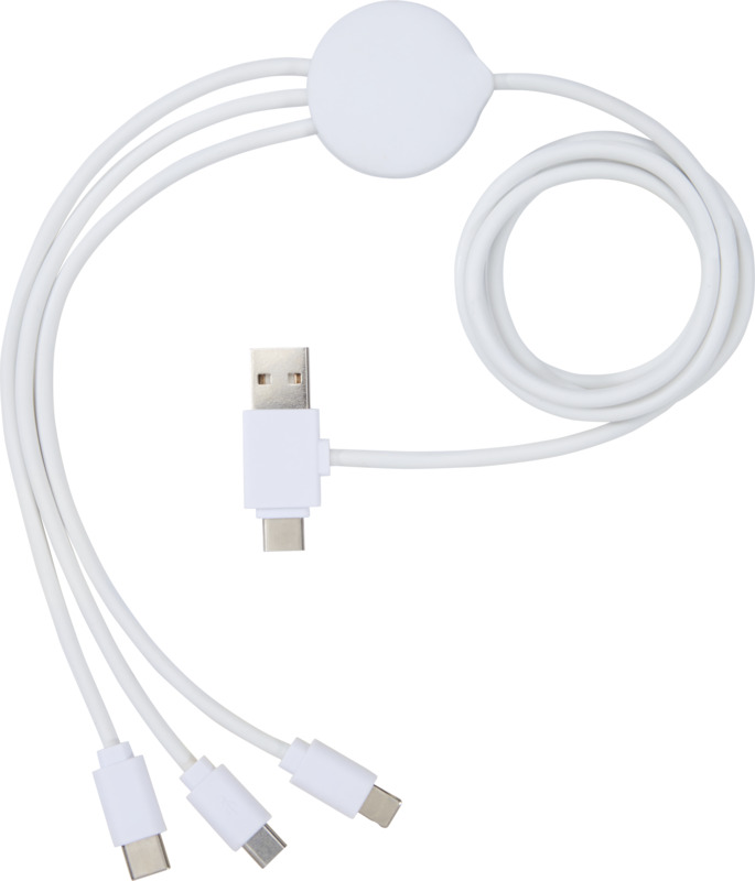 Pure 5-in-1 charging cable with antibacterial additive