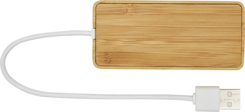 Tapas bamboo USB hub
