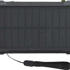 Soldy 10.000 mAh RCS recycled plastic solar dynamo power bank
