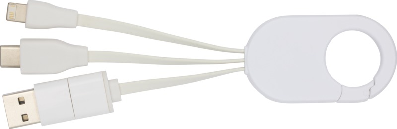 Troop 4-in-1 recycled plastic charging cable