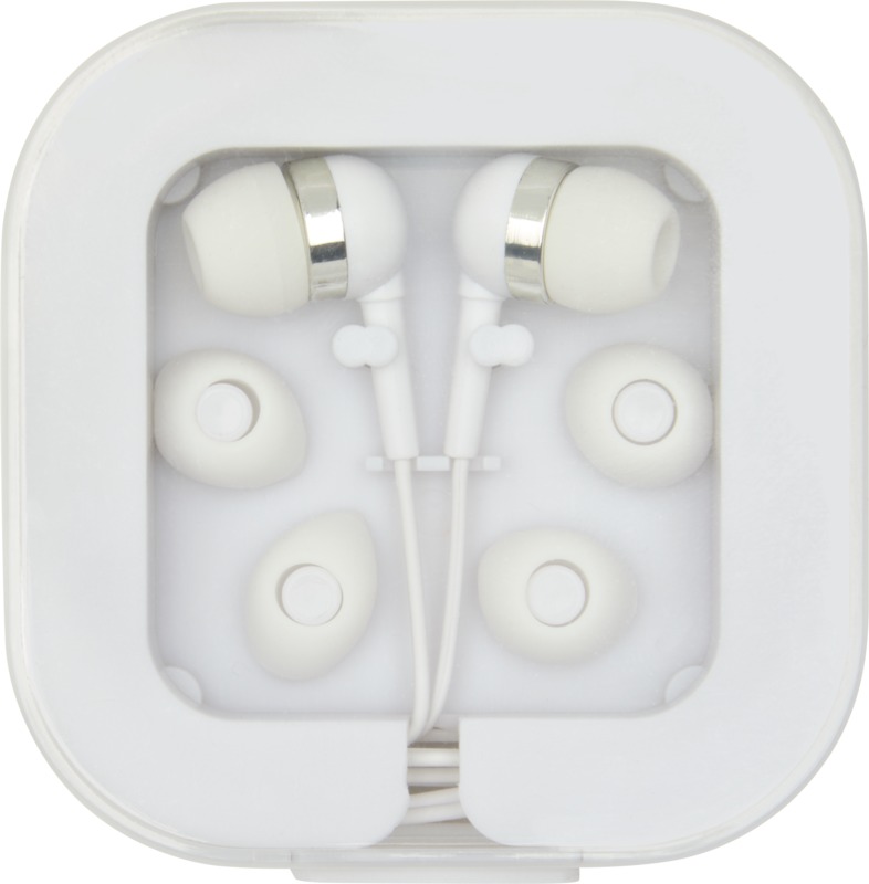 Baekdu wired Type-C earbuds with recycled plastic storage box