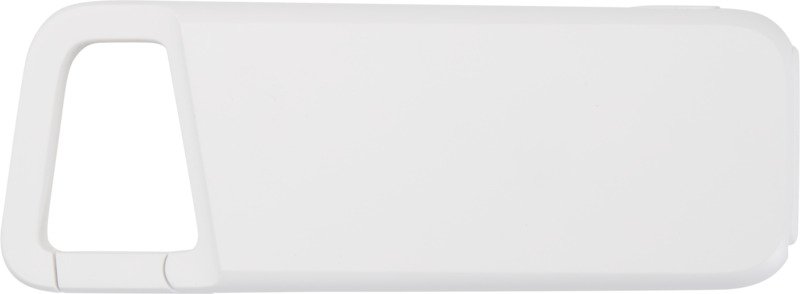Alkes 5000 mAh 12W recycled plastic water resistant power bank with carabiner