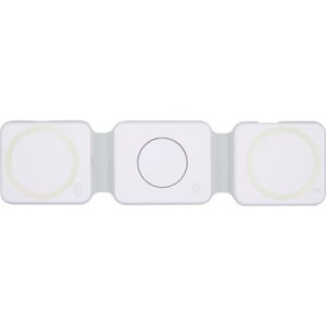 Armus 3-in-1 15W recycled plastic foldable wireless charger