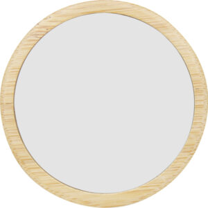 Lustre bamboo mirror