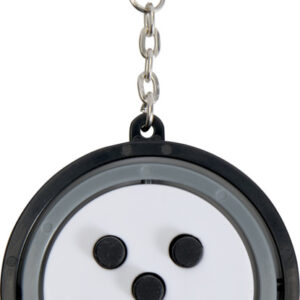 Spinx recycled plastic gyroscope fidget keychain