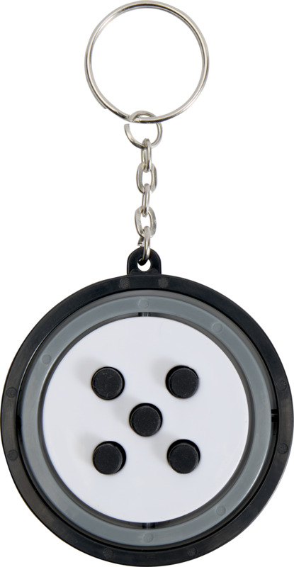 Spinx recycled plastic gyroscope fidget keychain