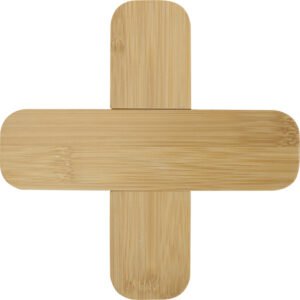 Croc bamboo trivet – large