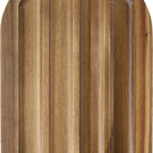 Prestige acacia wood chopping board with bread knife