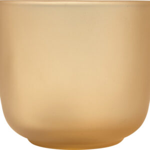 Male 200 ml glass cups with matt finish – set of 2