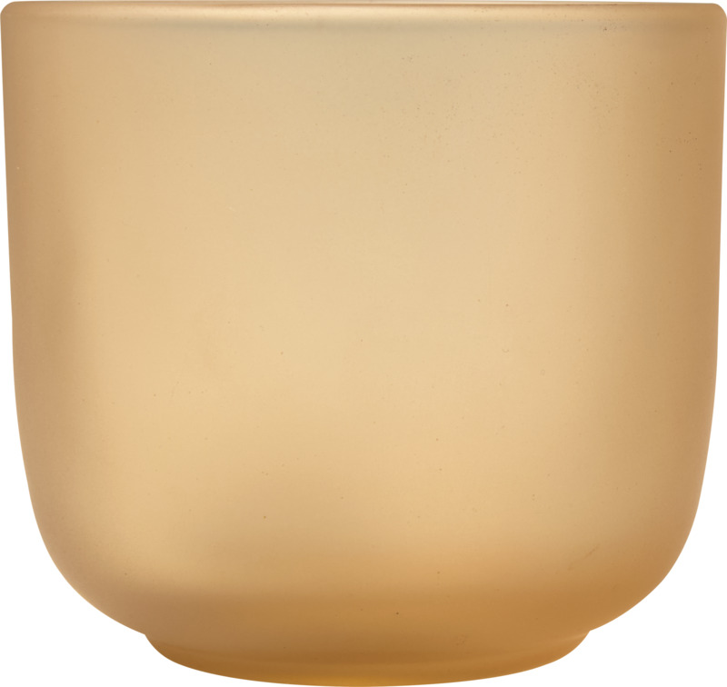 Male 200 ml glass cups with matt finish – set of 2