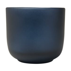 Male 200 ml glass cups with matt finish – set of 2
