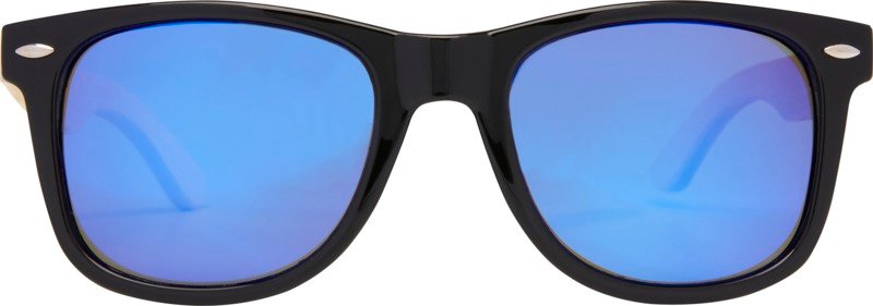 Taiyō rPET/bamboo mirrored polarized sunglasses in gift box