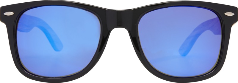 Hiru rPET/wood mirrored polarized sunglasses in gift box