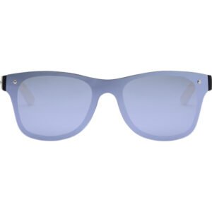 Tan sunglasses with bamboo temples