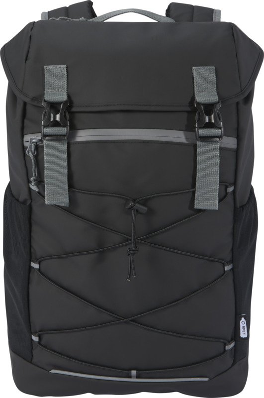 Aqua 15.6″ GRS recycled water resistant laptop backpack 23L