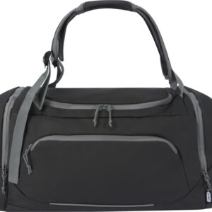 Aqua GRS recycled water resistant duffel backpack 35L