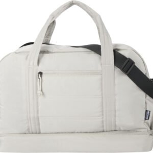Puffer GRS recycled duffel bag with insulated bottom 30L