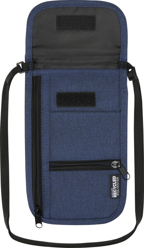 Ross GRS recycled smart travel pouch