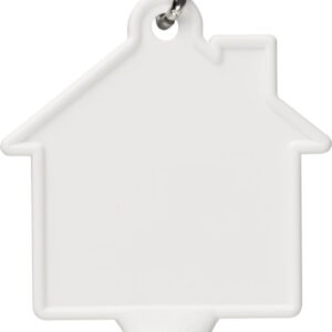 Maximilian house-shaped recycled utility key keychain