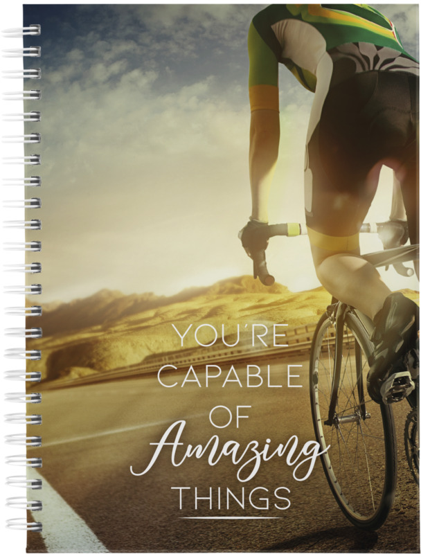 Desk-Mate® A5 hard cover undated diary