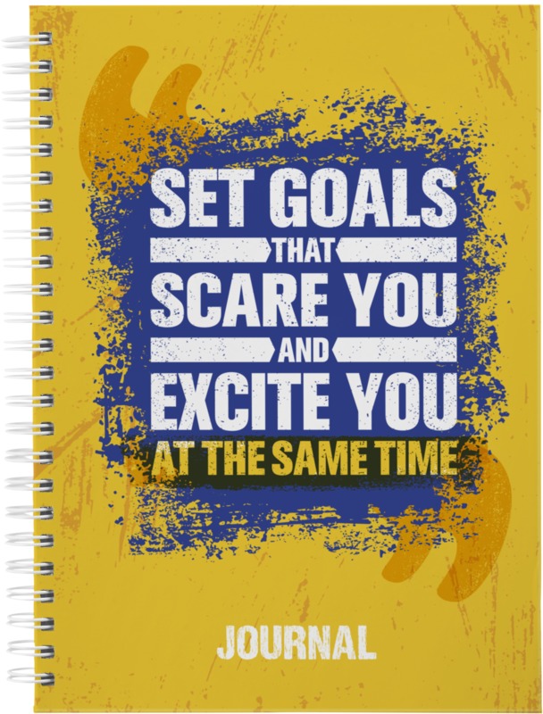 Desk-Mate® A5 hard cover journal