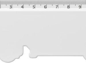 Tait 15 cm lorry-shaped recycled plastic ruler