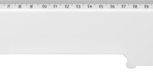 Tait 30cm lorry-shaped recycled plastic ruler