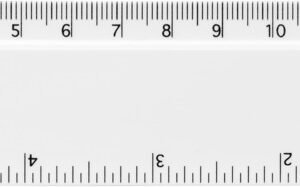 Refari 15 cm recycled plastic ruler