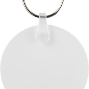 Tait circle-shaped recycled keychain