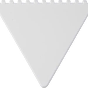 Frosty triangular recycled plastic ice scraper