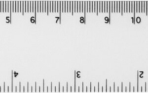 Rothko 15 cm plastic ruler