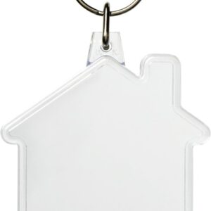 Combo house-shaped keychain