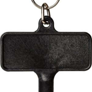 Largo plastic radiator key with keychain