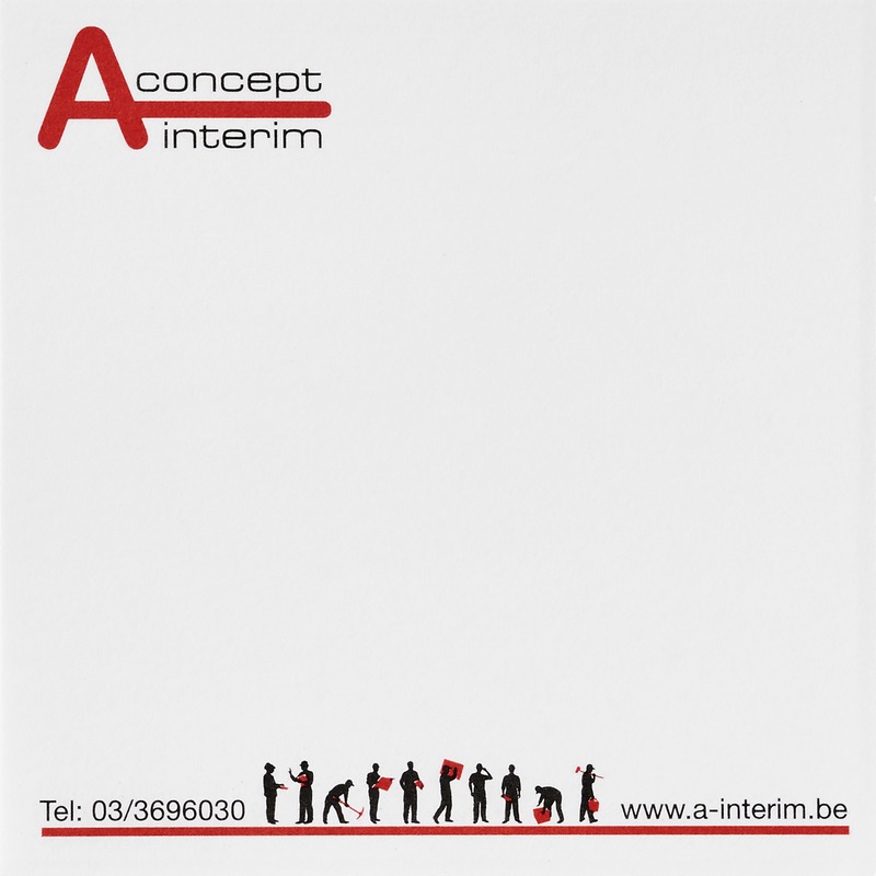 Sticky-Mate® sticky notes 75x75mm