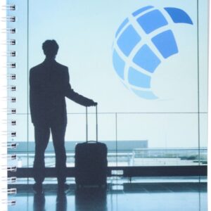 Desk-Mate® wire-o A5 notebook PP cover