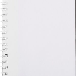 Desk-Mate® spiral A6 notebook PP cover