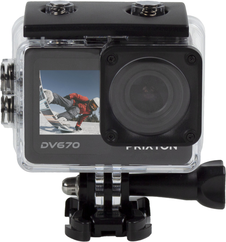 Prixton DV670 4K dual screen action camera