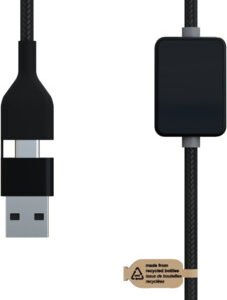 SCX.design C32 60W switch charging cable with light-up logo