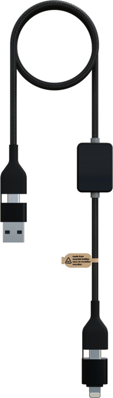 SCX.design C32 60W switch charging cable with light-up logo