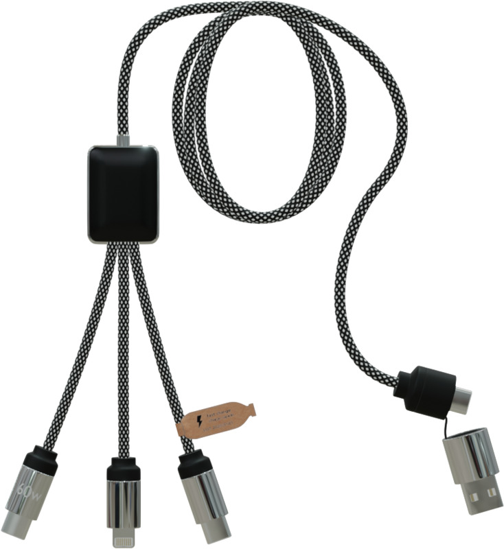 SCX.design C33 60W Type-C charging cable with dual light-up logo