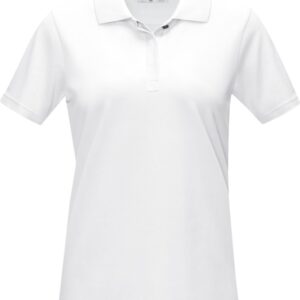 Graphite short sleeve women’s organic polo