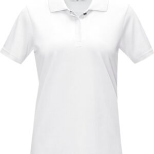 Graphite short sleeve women’s organic polo