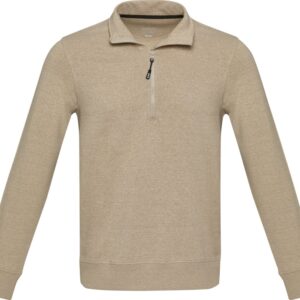 Tin 280 g/m² unisex Aware™ recycled quarter zip sweater