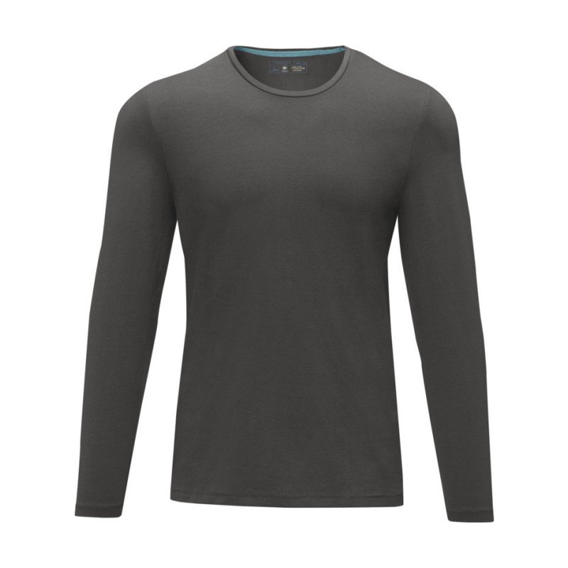 Ponoka long sleeve men’s organic t-shirt