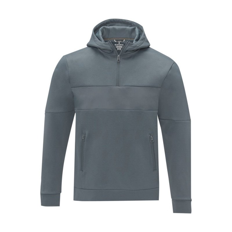 Sayan men’s half zip anorak hooded sweater