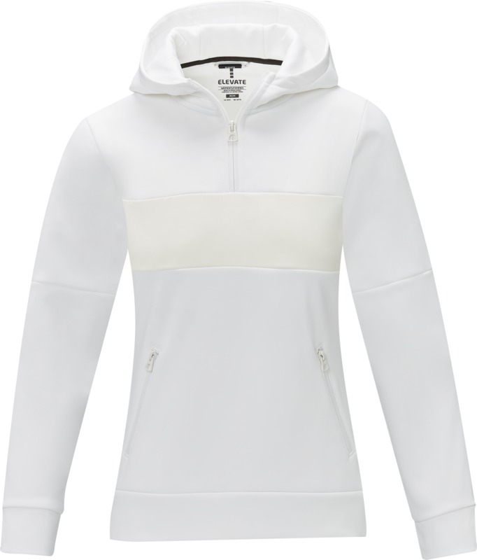 Sayan women’s half zip anorak hooded sweater