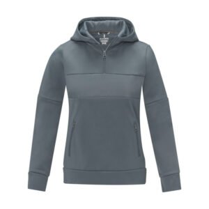Sayan women’s half zip anorak hooded sweater